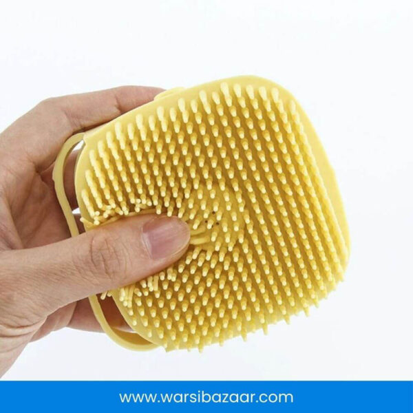 Multi-functional Silicon Liquid Bath Brush for smooth and clean skin