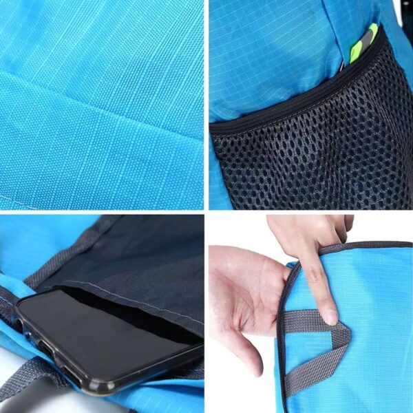 Foldable organizer backpack for boys & girls