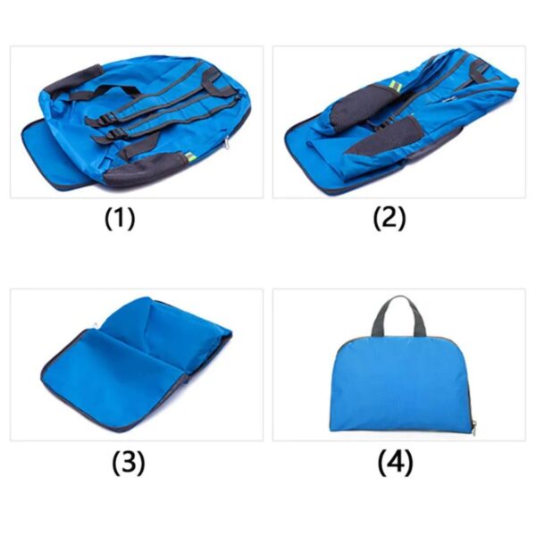 Gym and luggage organizer foldable bag