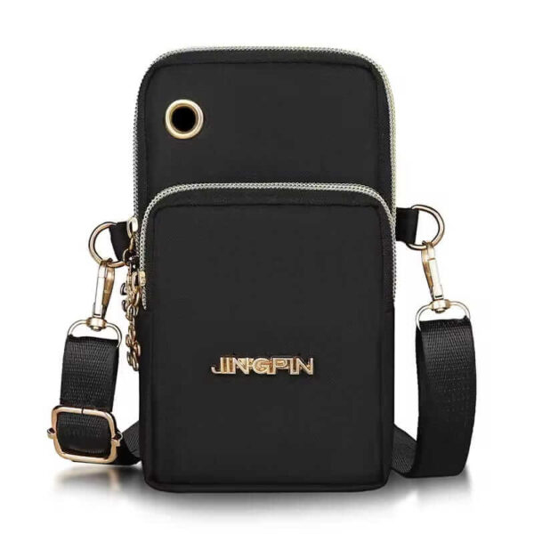 Stylish women sling shoulder bag with multi-pocket design