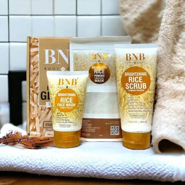 BNB Rice Face Wash bottle