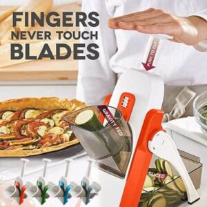 Brava vegetable slicer with multiple blades