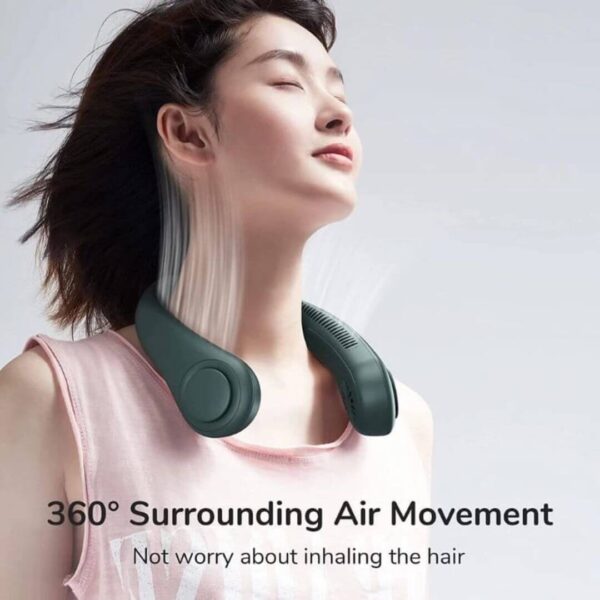 Mini Portable Neck Fan for summer cooling