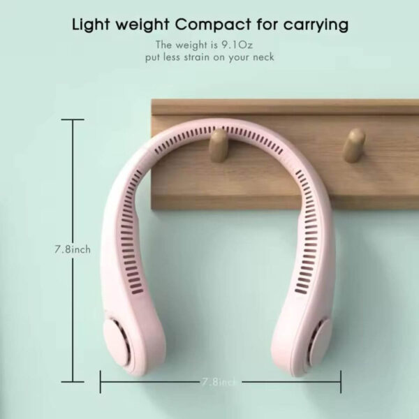Rechargeable fan with USB charging